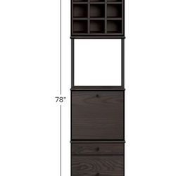 Room And Board Beam Bar Storage