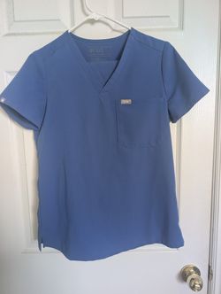 Figs Denim Blue Set