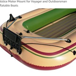 Solstice Motor Mount for Voyager and Outdoorsman Inflatable Boats