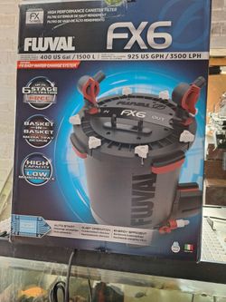 Aquarium Canister Filter Fluval Fx6 