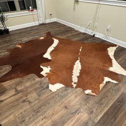 2x IKEA Cowhide Rugs ($125 Both)