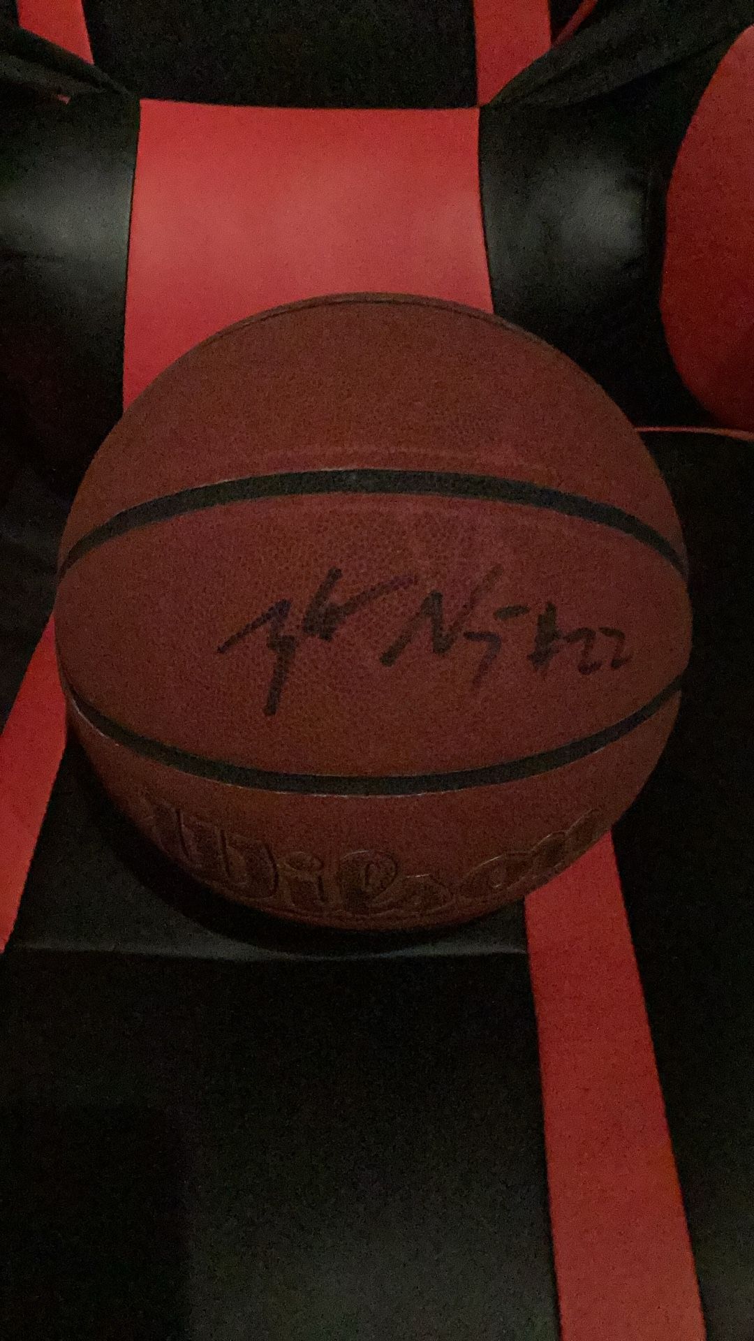 zeke nnaji Signed Basketball