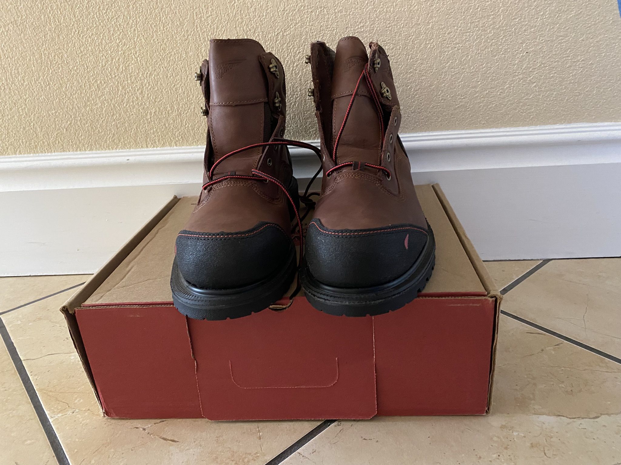 Red Wing Boots Size 10 In Men