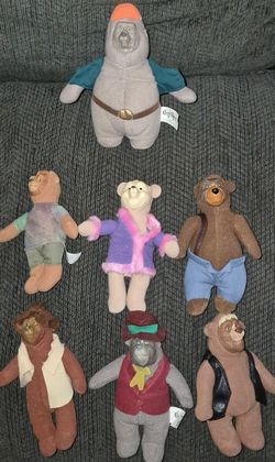 McDonald's mini Country Bears toys bundle