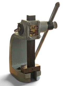 Vintage Dake Model 00 Single Leverage Arbor Press - 1 Ton (Excellent Condition)