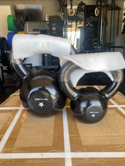 Kettlebells 25/10 lb Set