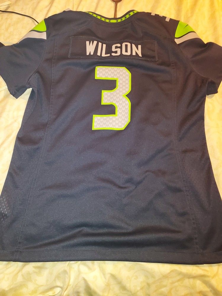 NFL TEAM JERSEY SEAHAWKS #3 WILSON