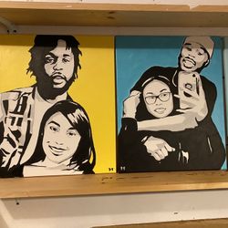 Hand Painted 16”x20” On Canvas From Your Photo 