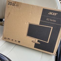 Acer 20” Monitor New