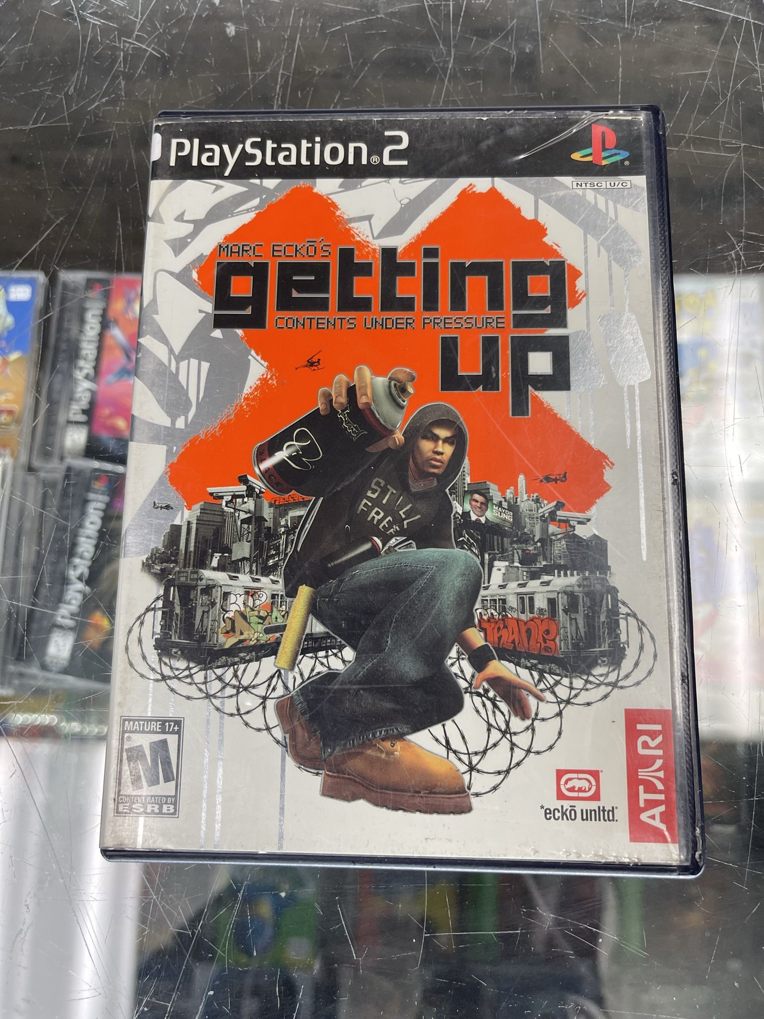 Marc Ecko Getting Up Ps2 $60 Gamehogs 11am-7pm
