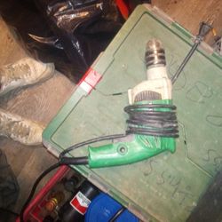 Hitachi Corded Power Drill 