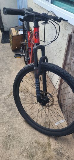 Mountain Bike with Suspension Fork