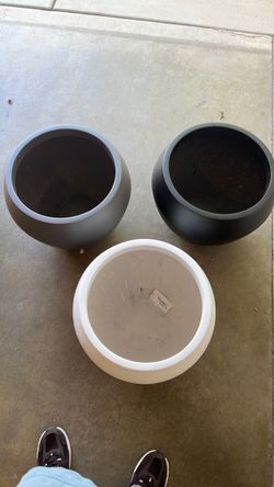 Fiberglass planters