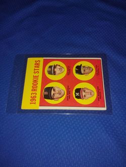 Vintage Old 1963 Topps Rookie Baseball Card #299 - in very good condition