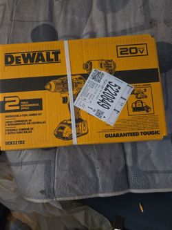 DeWalt  2volt, max impact and drill driver set