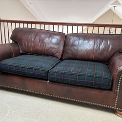 Sherrill Leather Sofa
