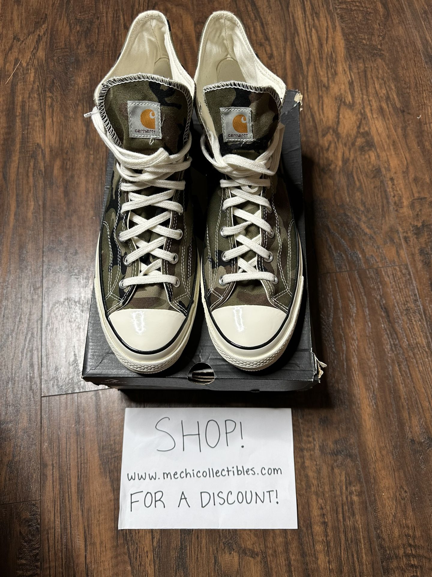 Converse Chuck Taylor All Star Hi Carhartt WIP Covert Green