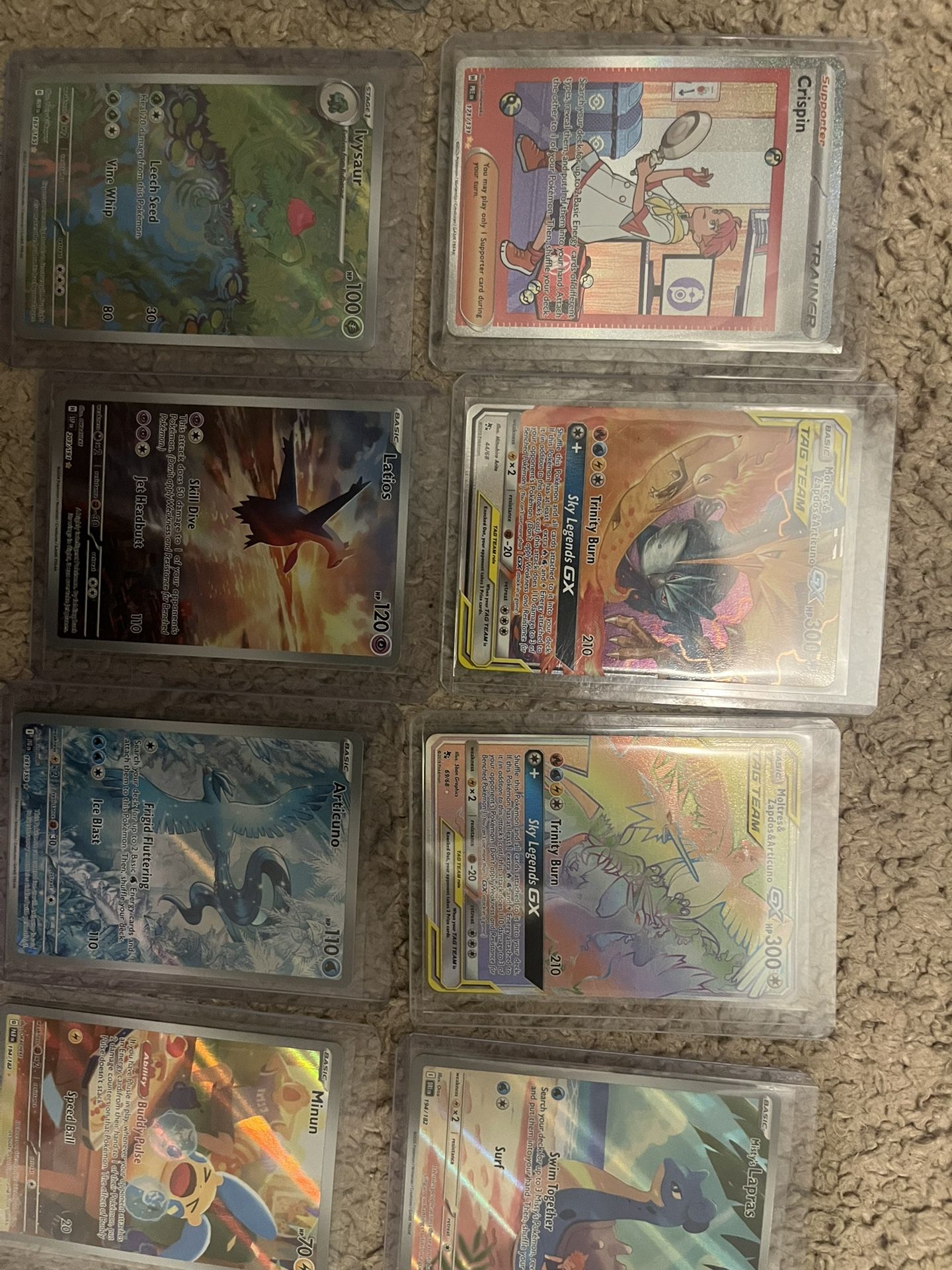 Pokemon Singles All Near Mint