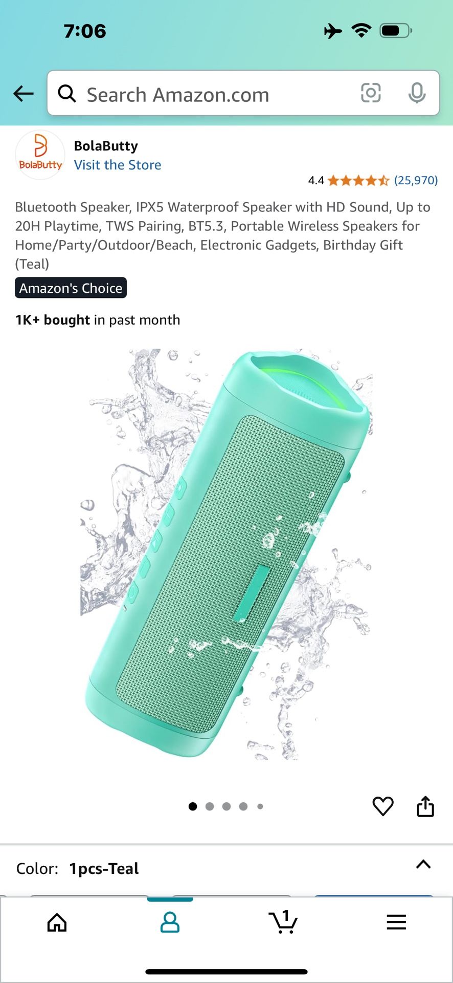 Bluetooth Speaker Green