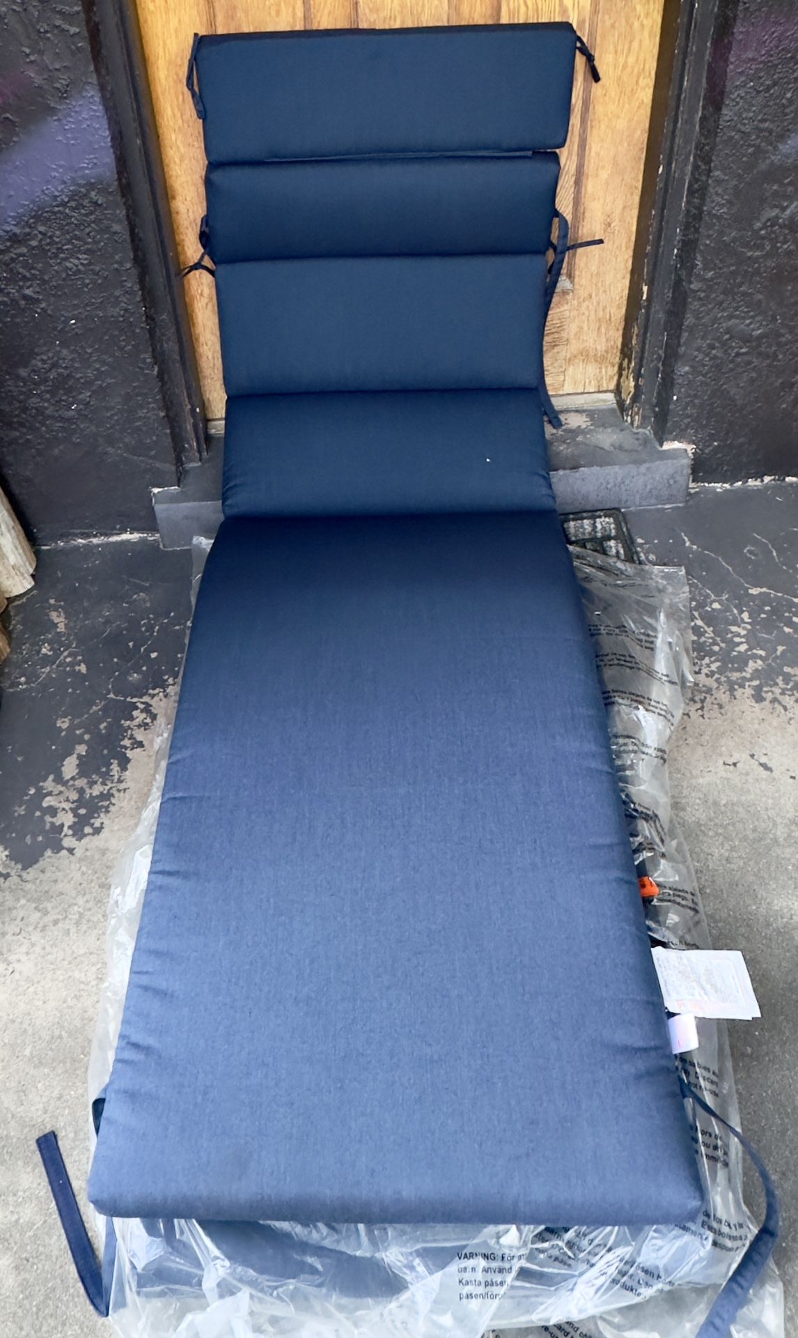 Sunbrella 7ft,  Blue Pool Lounge Chair Cushions, High Quality