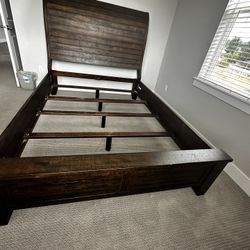 Queen Bed Frame  From Macys 