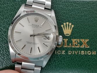 Genuine, Men's Rolex Oyster Perpetual Superlative Chronometer Officially Certified Date 1500 Watch .
