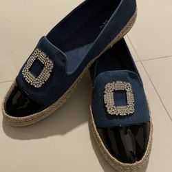 Women Denim Flat Shoes