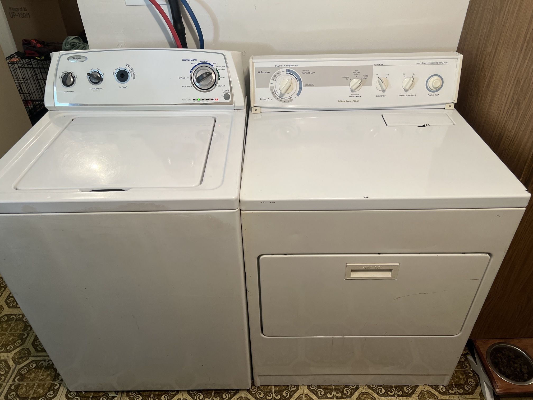 Washer And Dryer