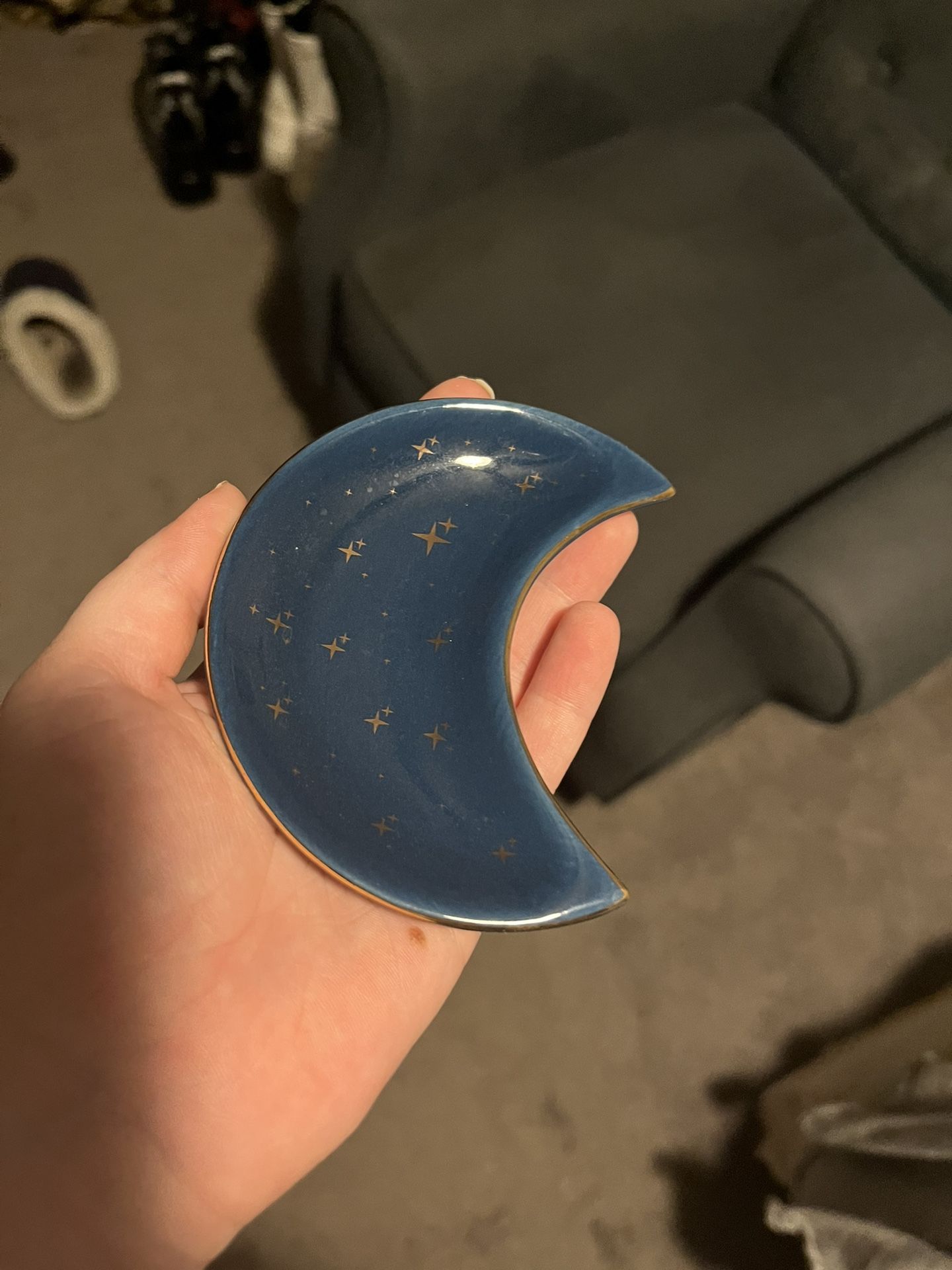 Crescent Moon Jewelry Tray
