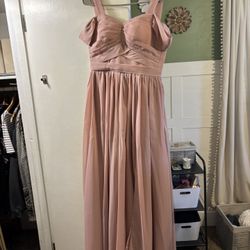 Bridesmaid Dress - Dusty Rose, Size 6, Like New