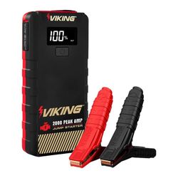 VIKING 'Lithium-Ion Jump Starter & Power Bank' (2000 Peak Amp) ~ Brand New!