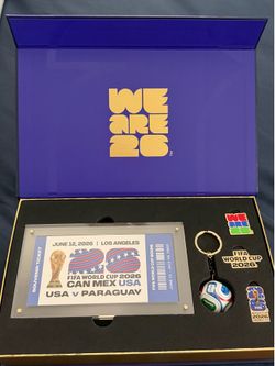 Fifa world cup Paraguay vs USA vip gift