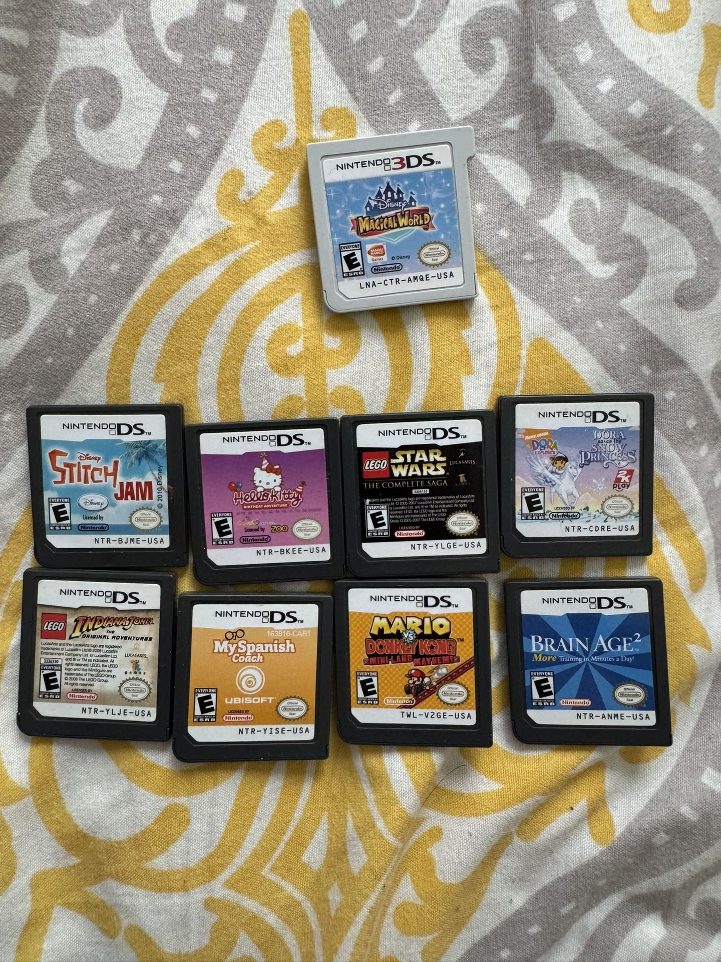 Ninetendo Ds Games
