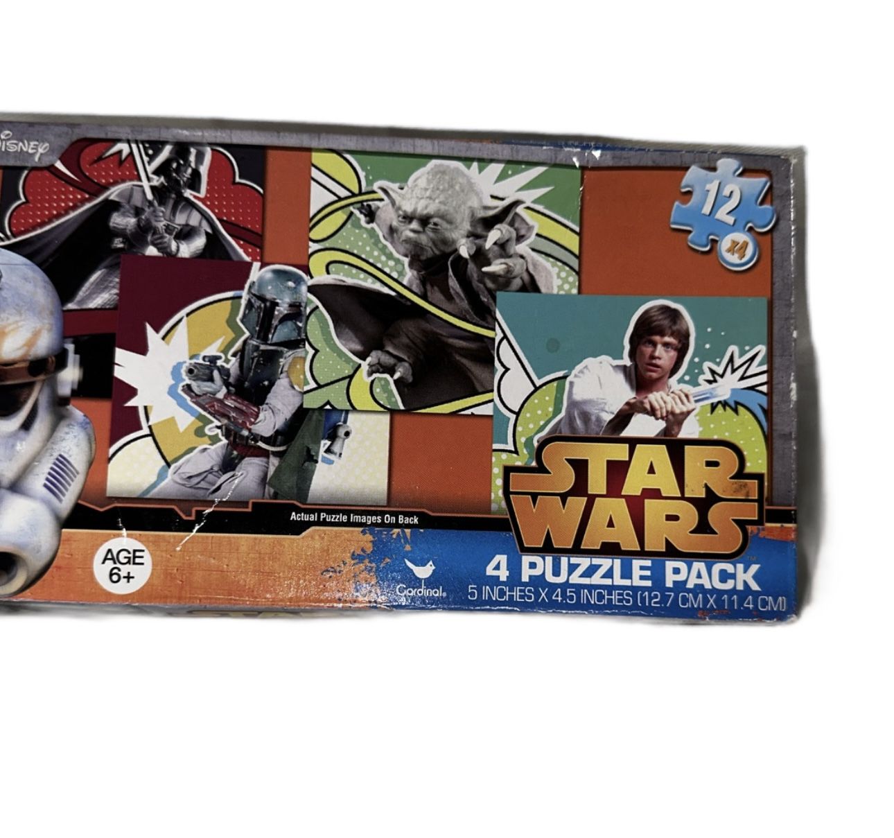 DISNEY STAR WARS / 4 PUZZLE PACK / 47(contact info removed)0 / 5+ / Boys and Girls