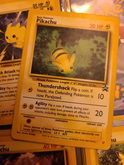 Pokemon Promo Cards WoTC Promo Pikachu #27