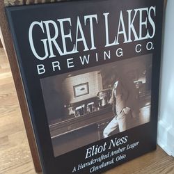 Great Lakes Brewing Company Beer Sign 