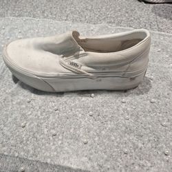 Ladies  6.5 Platform Vans