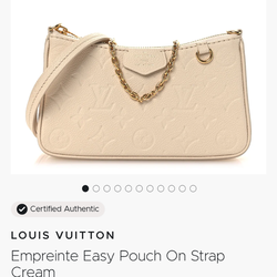louis vuitton dune monogram empreinte easy pouch on strap