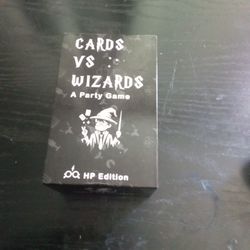 Harry Potter Game card 