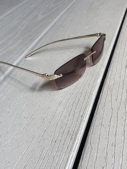 Italian gold frames  by “Wealthy Elephant” Detroit Inspired Gold Eye Glasses With A Tea Tint