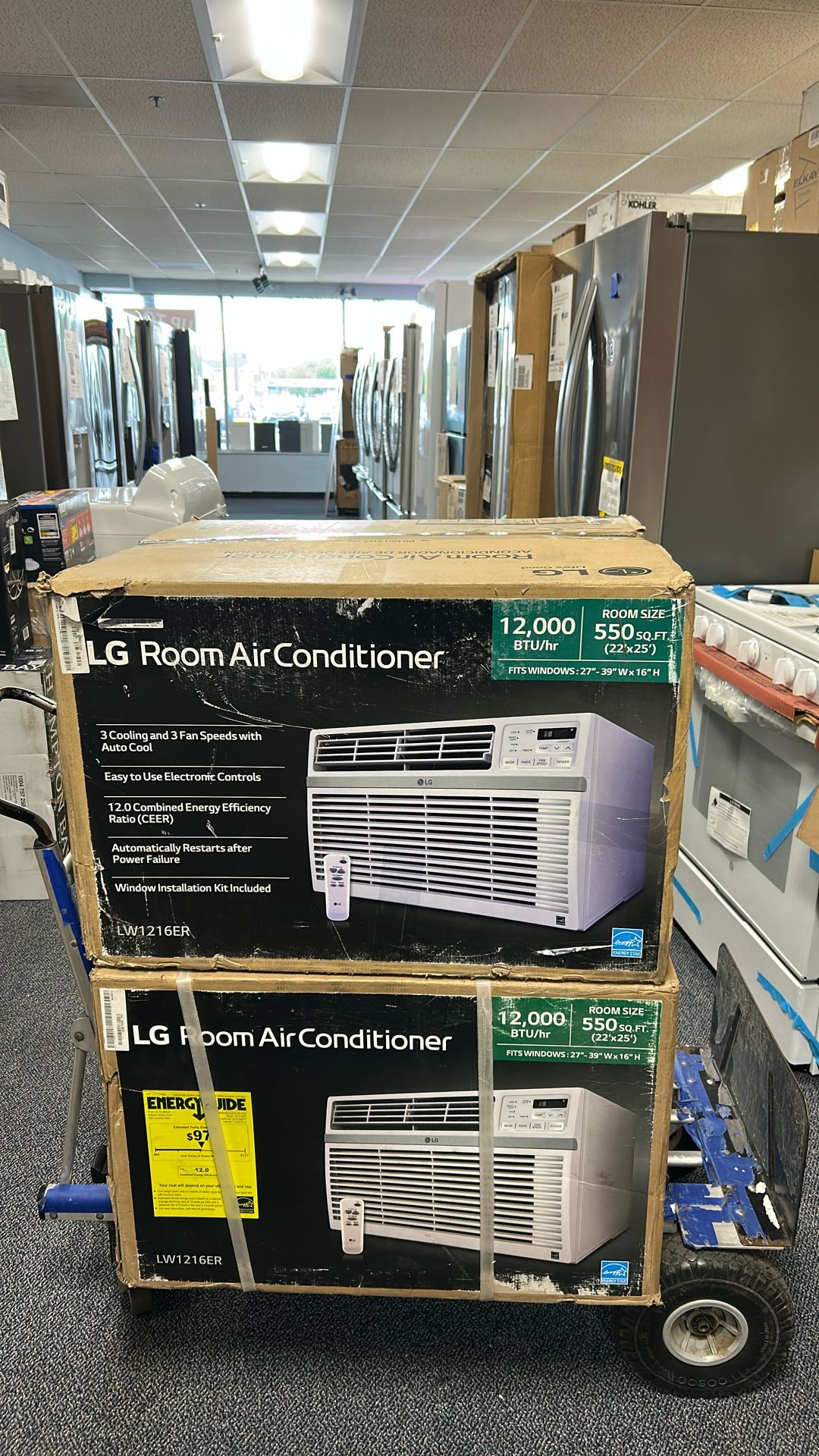 New LG 12,000 BTU Window Air Conditioner