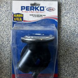 Perko Chrome Plated Straight Neck Vented Deck Fill