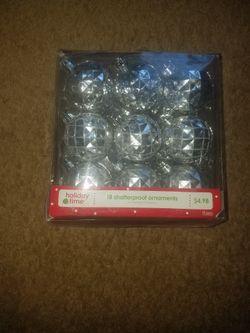 18 Shattered Proof Sliver Glossy Ornaments  New Address in The Description Below 👇