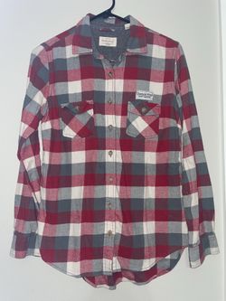 Weatherproof Vintage women's brushed flannel long-sleeve shirt - Size S