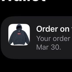 Supreme Margiela Navy Bogo Size L (comes Monday 3/30)