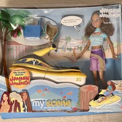 RARE My Scene Jammin’ In Jamaica Movie Surfrider Giftset