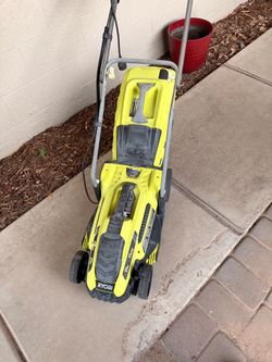 Ryobi 13 inch electric lawnmower