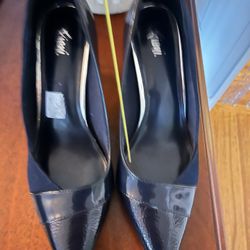 Dark Blue Heels Size 7.5