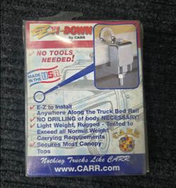 E-Z-Down tie-down anchor clamp by CARR, Brand New In Package