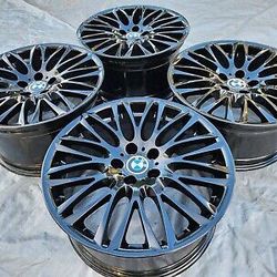 BMW BBS E38 E65 E66 750I 745LI 740I 740IL 750IL Black 20" RIMS